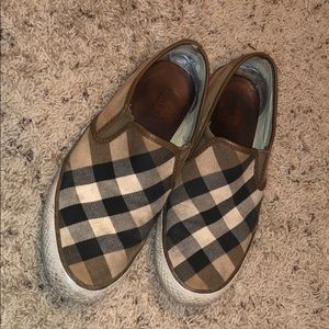 Previously loved Burberry sneakers
